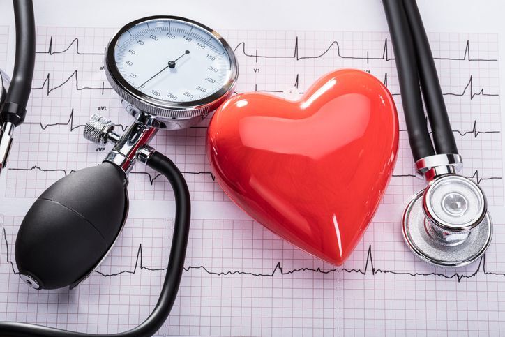 blood pressure of the heart